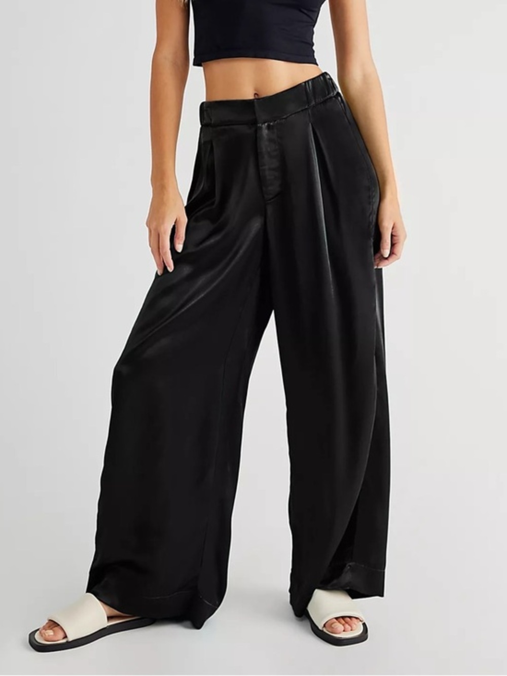 Free people good days satin pants
